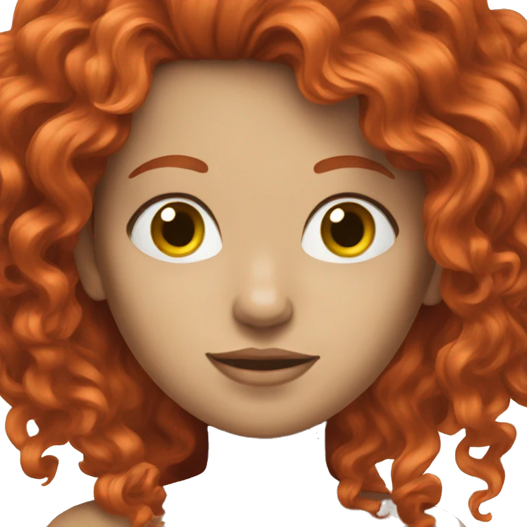 Red head emoji