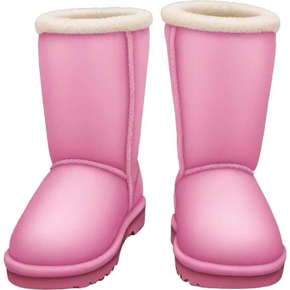Pink uggs emoji