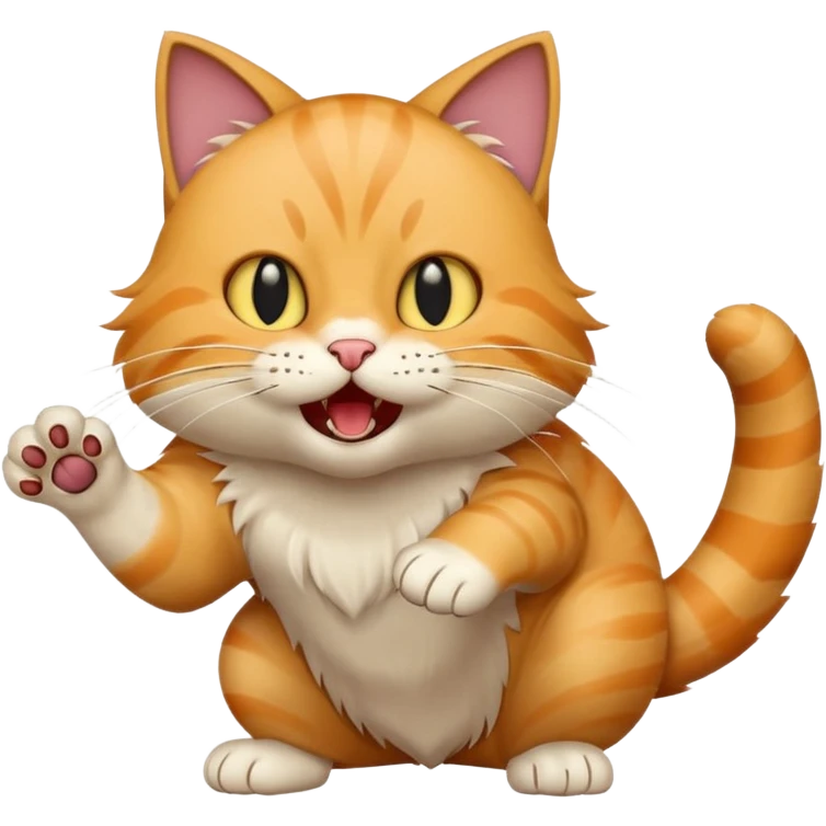 cat attack emoji