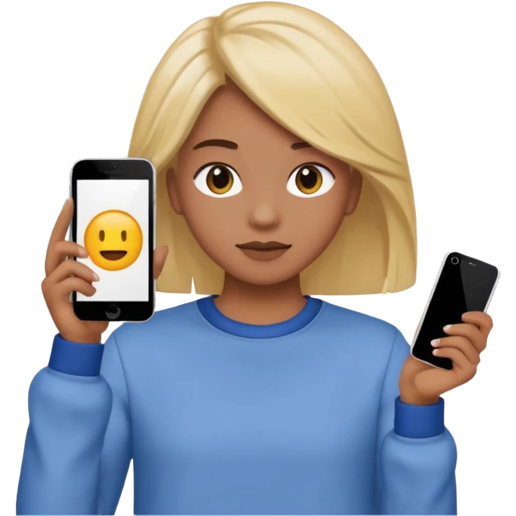 iPhone emoji my face, Right in the camera face, but colour hair colour skin my photo and clothes emoji
