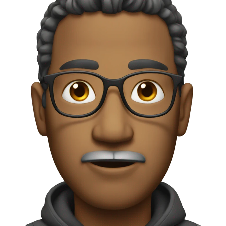 not smart person emoji