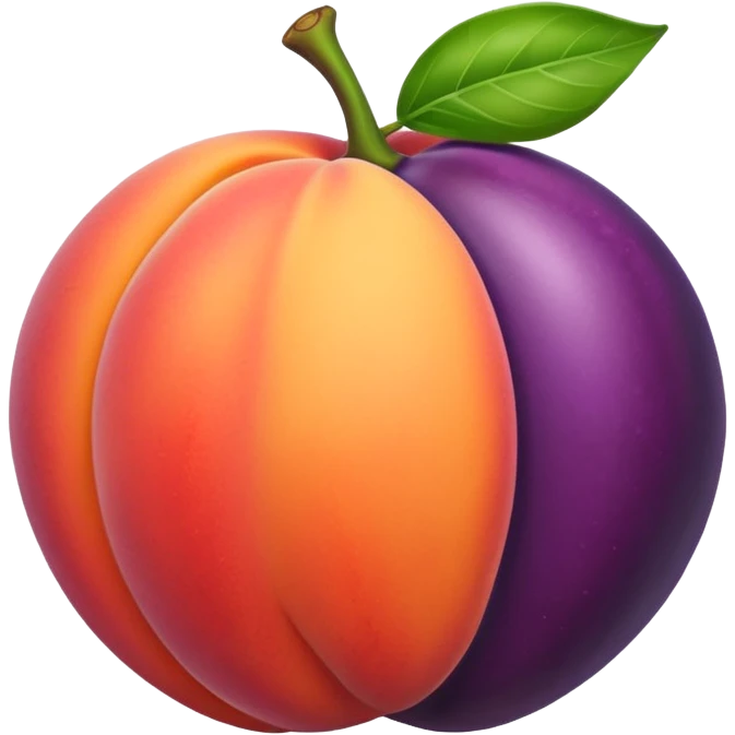 Peach with eggplant in it emoji