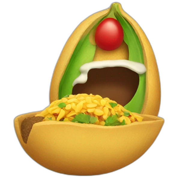 Mexican concha emoji