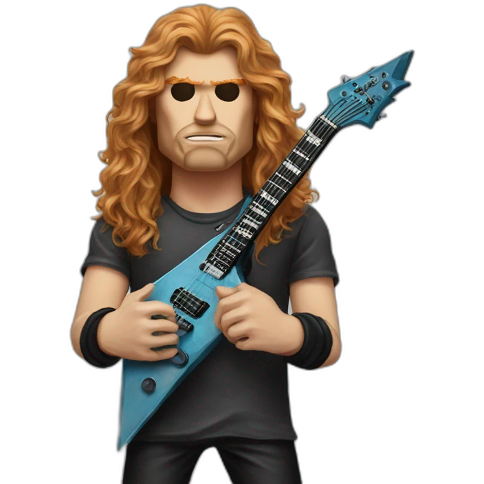 Dave Mustaine drakkar emoji