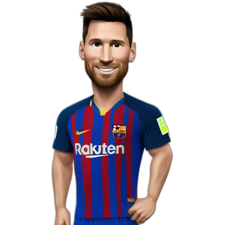 Messi sur ronaldo emoji