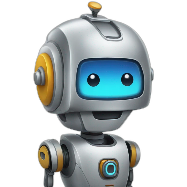 cute hotel robot emoji