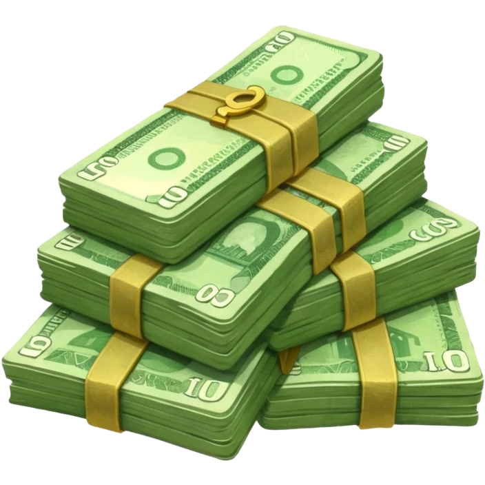 The money is Russian rubles emoji