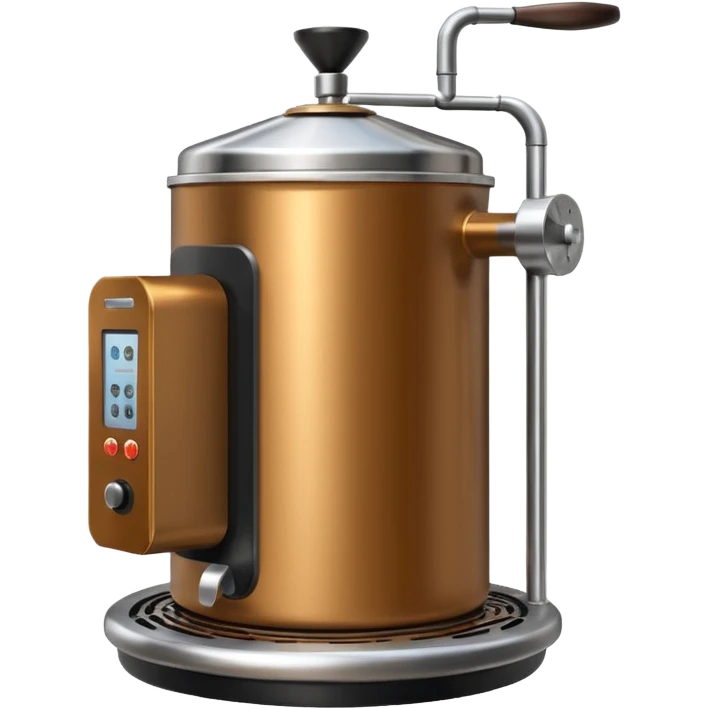 industrial coffee roast machine large  emoji