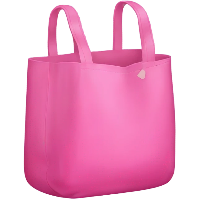 Pink bag emoji