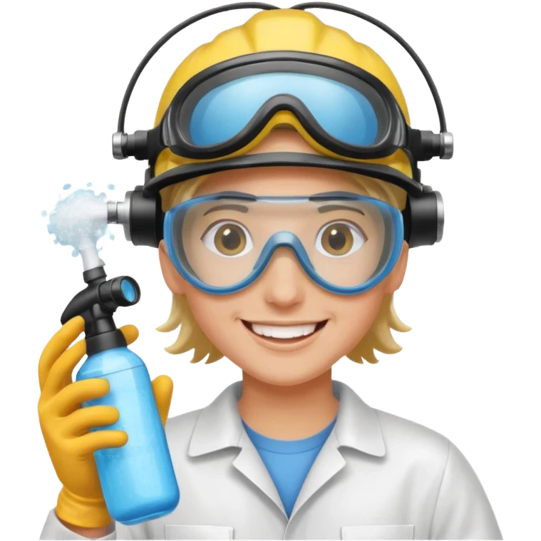 Spray foamer - smiley emoji