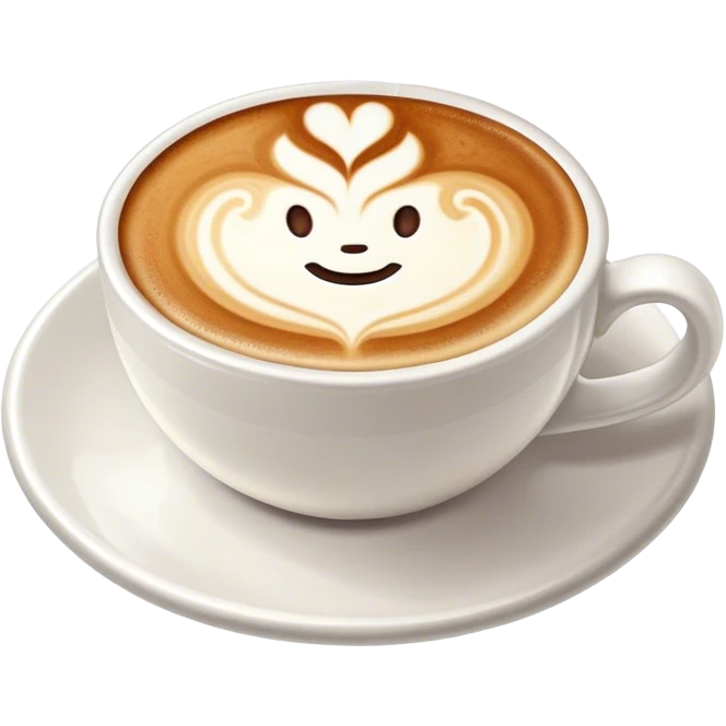 coffee art emoji