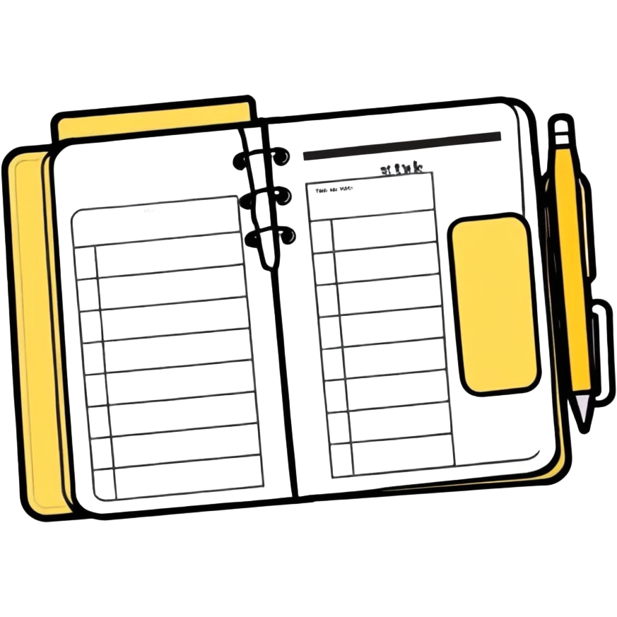 Planner sticker important emoji
