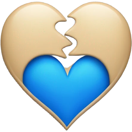 Double blue hearts emoji