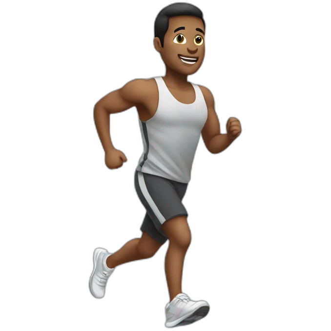 Jogging emoji