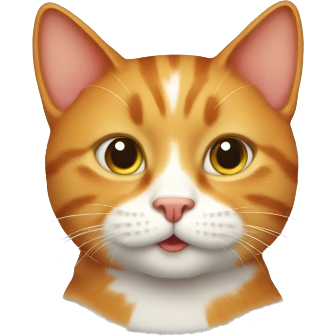 Full ginger cat emoji