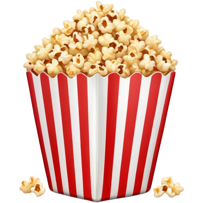 Sweet and salty caramel popcorn  emoji