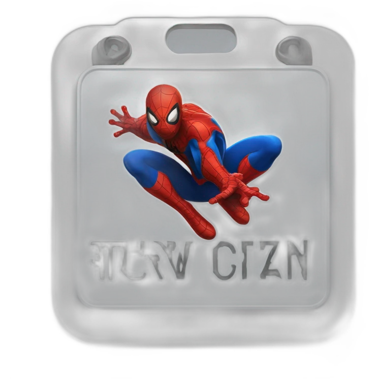 spider man registration plate emoji
