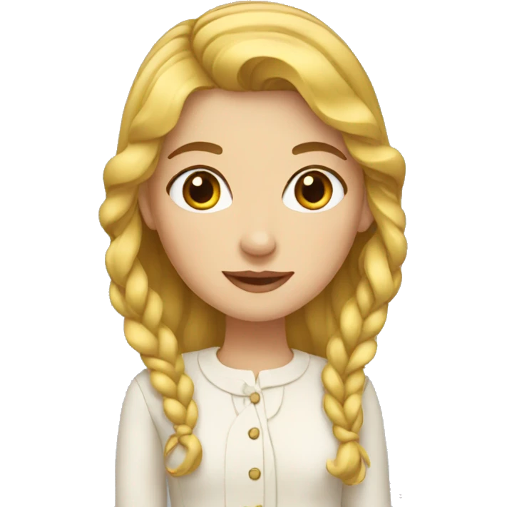 French girl  emoji