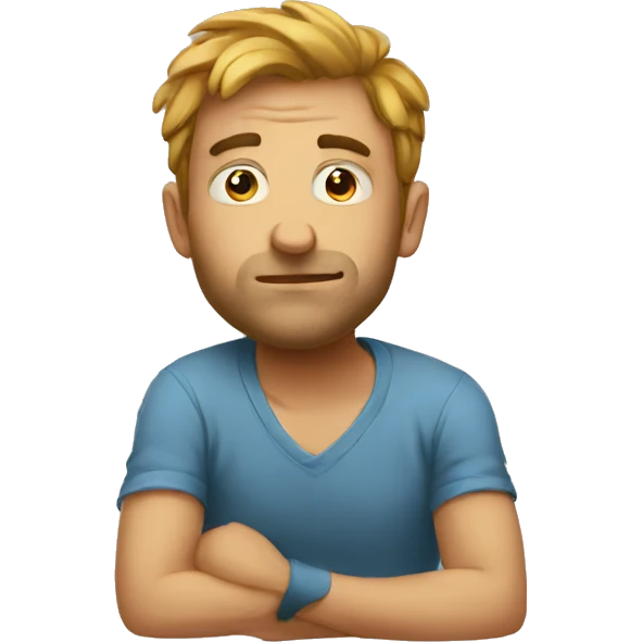 lazy emoji