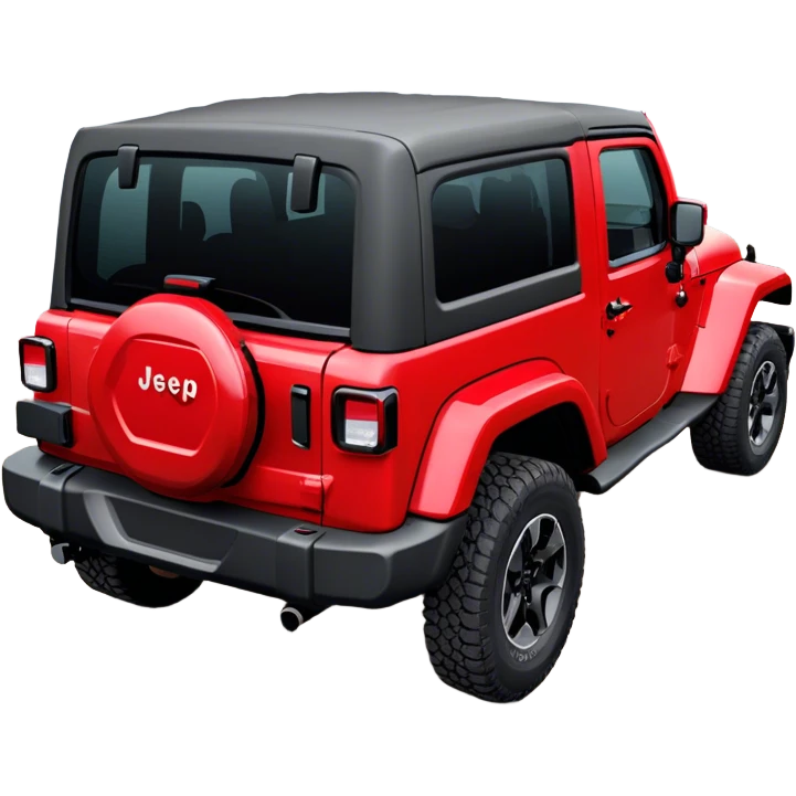 Jeep Wrangler - Jeep (Model Year: 2022) (Iconic colour: Red) emoji
