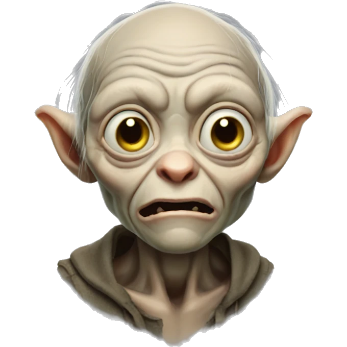 gollum heart eyes  emoji