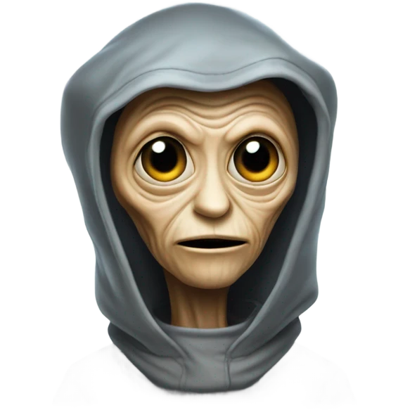 Extraterrestrial ET from ET  emoji