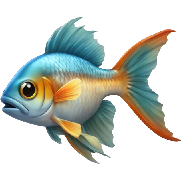 Realistic Fish emoji
