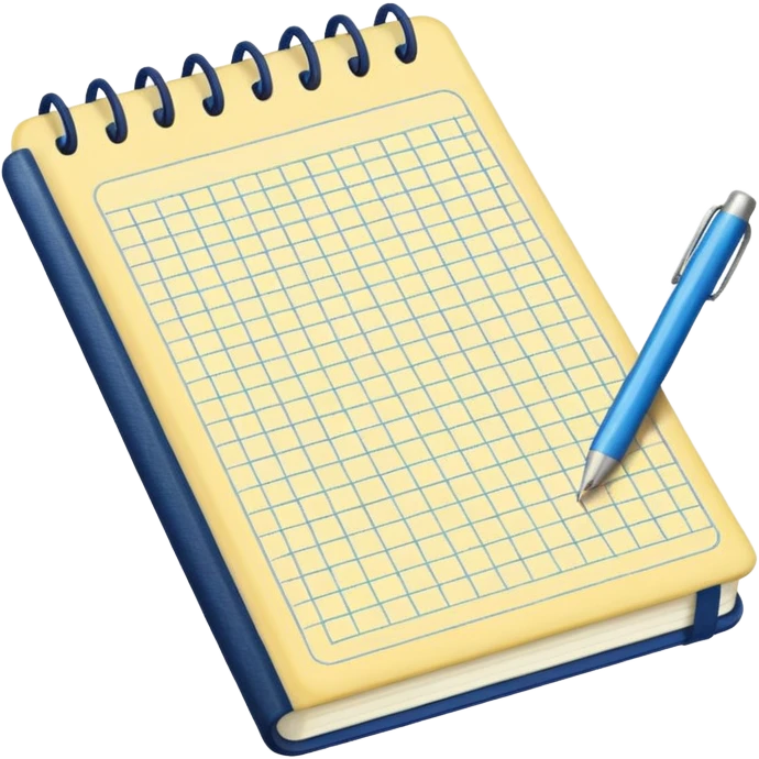 patterned notebook emoji