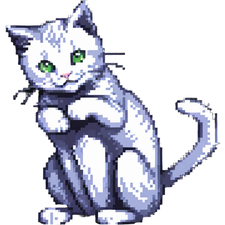 cat itching itself emoji