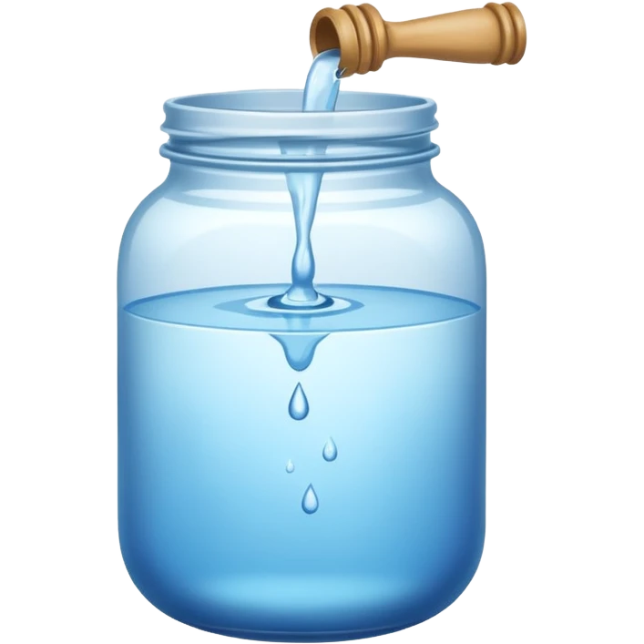 Aquarius (a jar spilling water) emoji