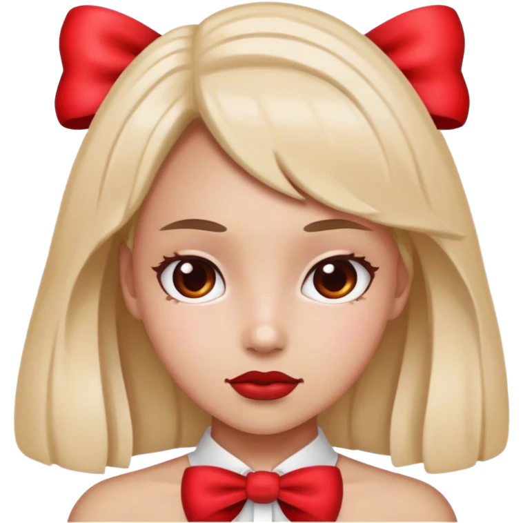 Moño vino emoji