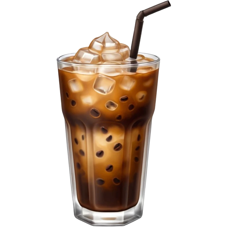 Iced coffee emoji