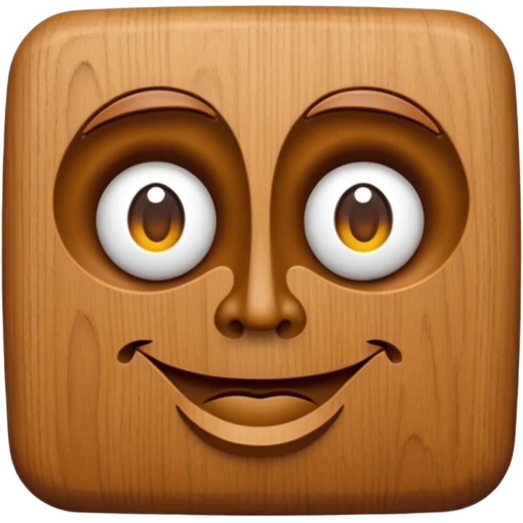 wood Sculpture emoji