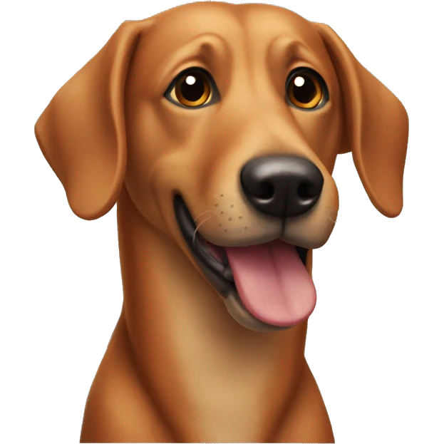 Perro salchicha emoji