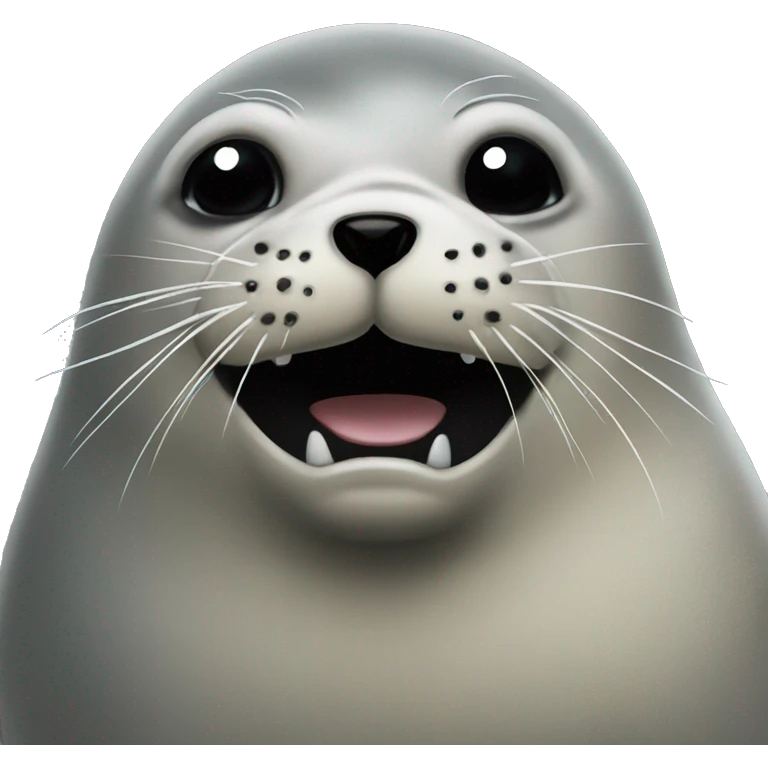 a seal very angry emoji