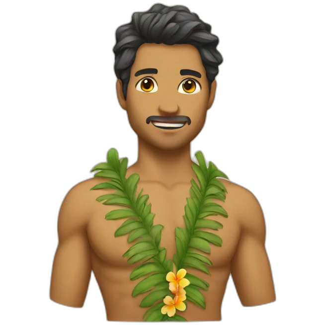 hawaiian-otaku emoji