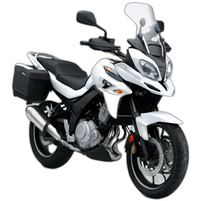 Suzuki vstrom white emoji