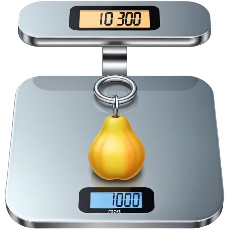 digital weight scale emoji