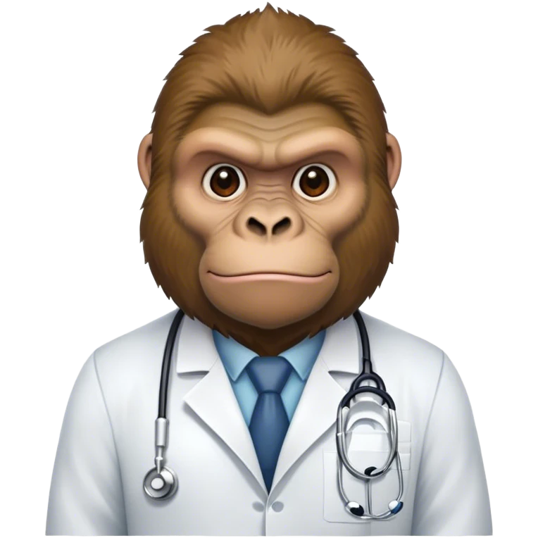 Doctor gorilla emoji