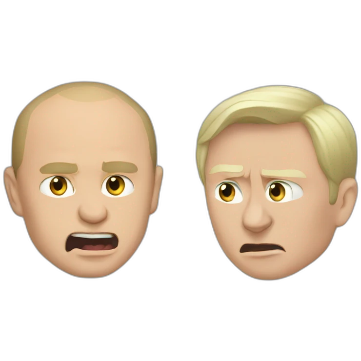 putin and baiden fighting emoji