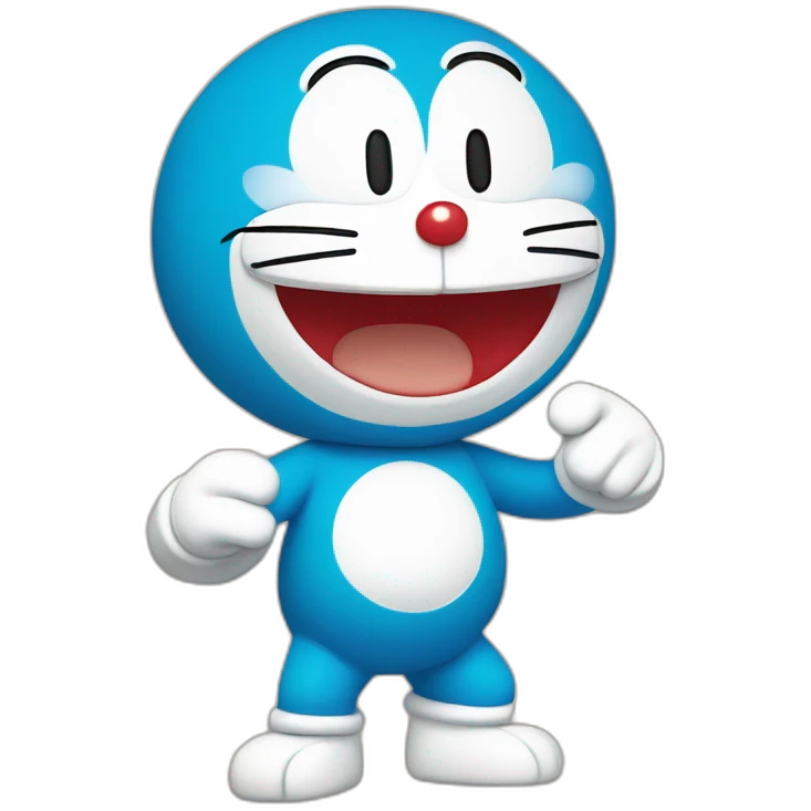 Doraemon qui dab emoji