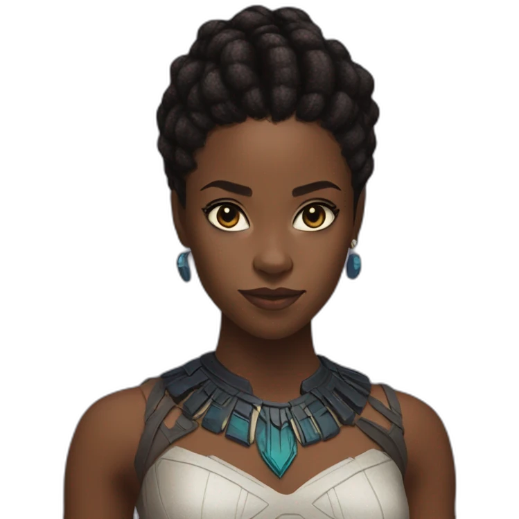 shuri black panther or emoji