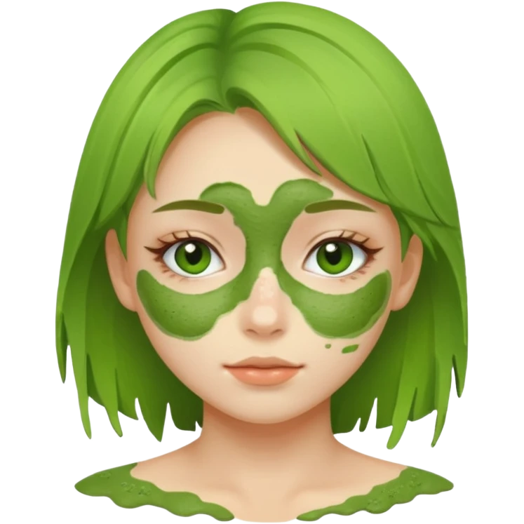 Matcha girl emoji