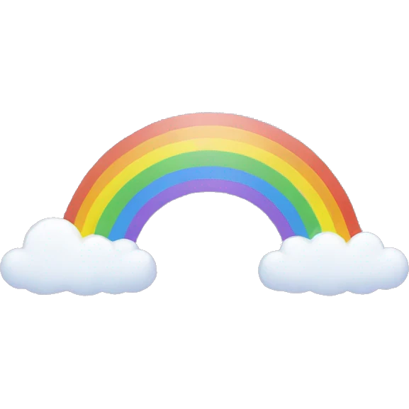 Rainbow emoji