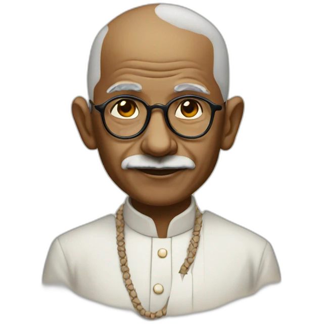 Ghandi  emoji