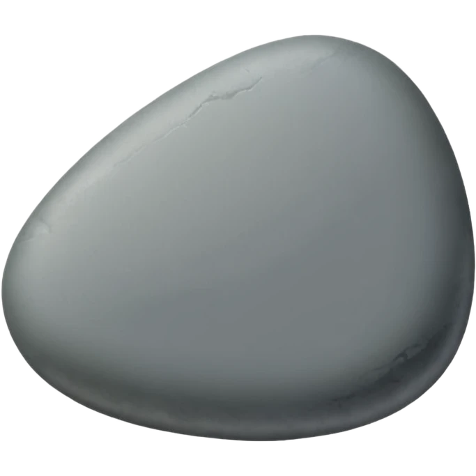 Smooth River Stone emoji