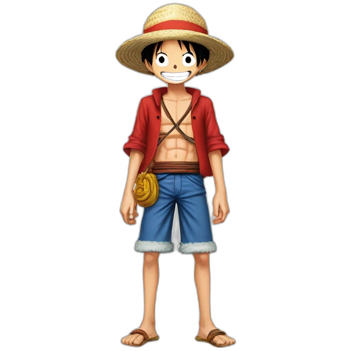 Monkey d luffy emoji