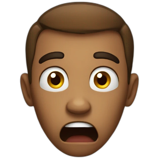 scared emoji