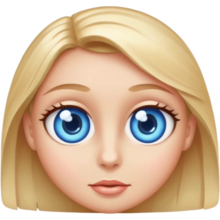 Big blue eyes 👁👁 emoji