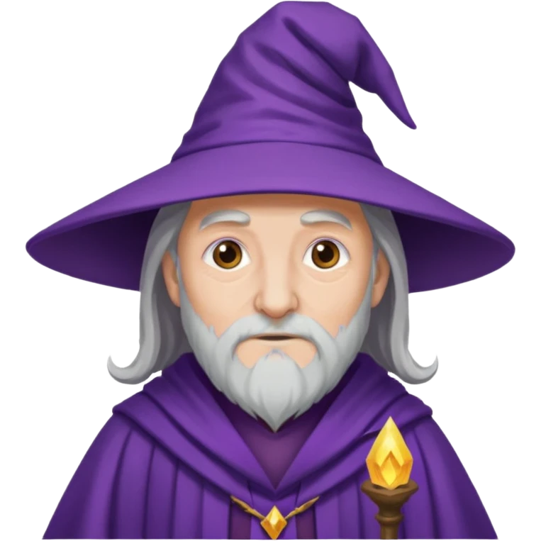 A wizard emoji